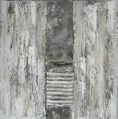 Acryl, Blei auf Leinwand 25X25cm
