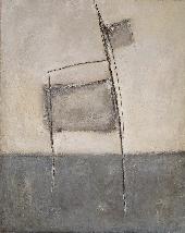 Acryl-Mischtechnik auf Leinwand 40X50X4,5cm