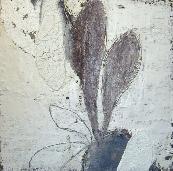 Öl-Acryl-Mischtechnik auf Leinwand 40X40X4,5cm