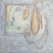 Öl-Acryl-Mischtechnik, Acrylglas a. Leinwand 40X40X4,5cm